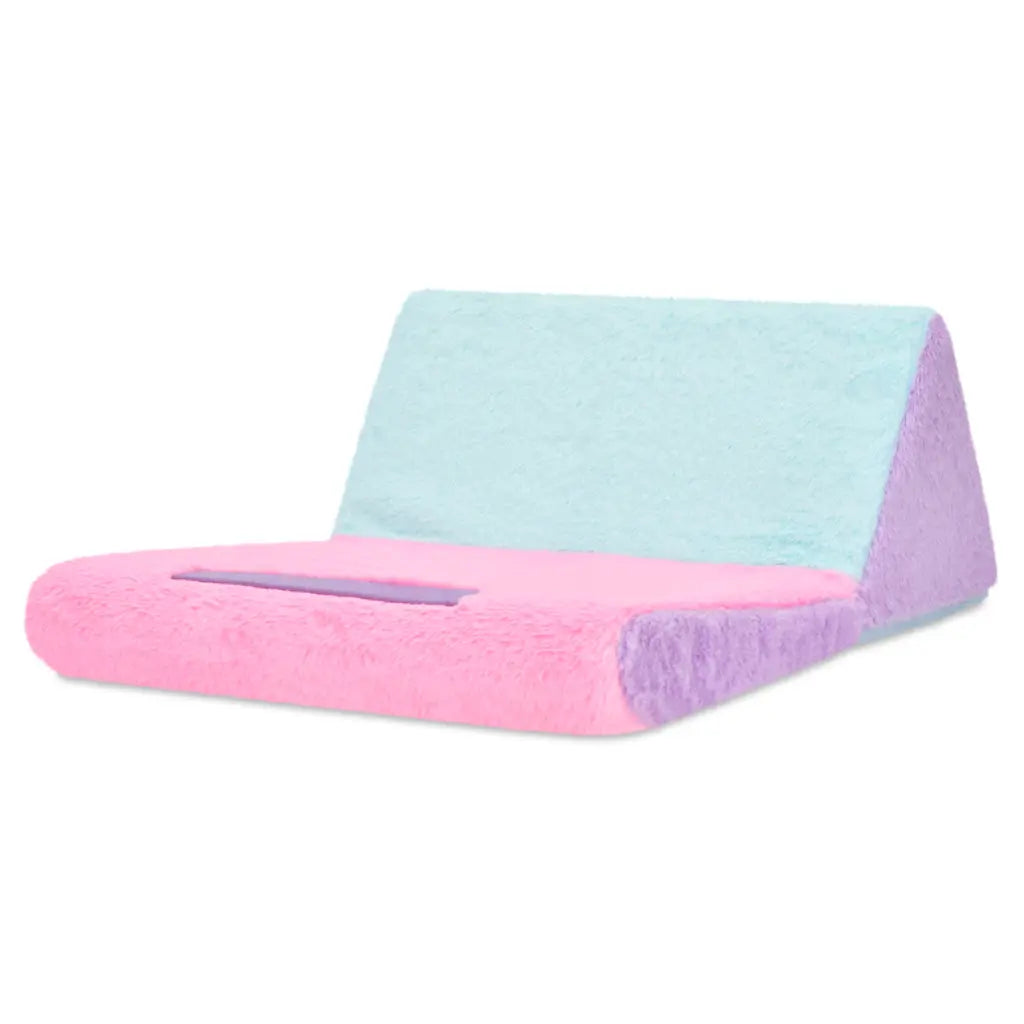 Iscream Apparel & Gifts Iscream Girls Hearts Color Block Tablet Pillow