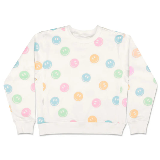 Iscream Multicolor / 6-8 Iscream Girls Made You Smile Sweatshirt
