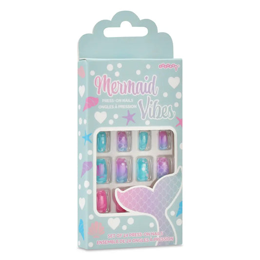 Iscream Apparel & Gifts Iscream Girls Mermaid Vibes Press On Nail Set