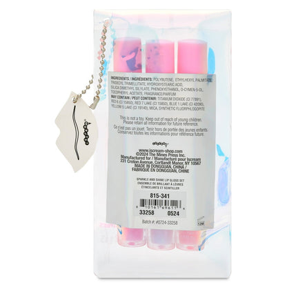 Iscream Iscream Girls Sparkle & Shine Lip Gloss Set