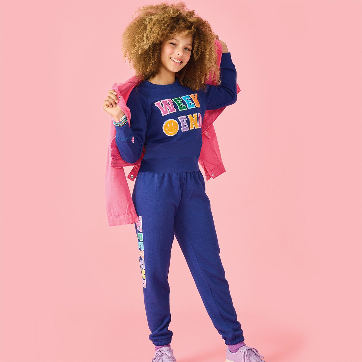 Iscream Iscream Girls Weekend Midnight Basic Sweatpants