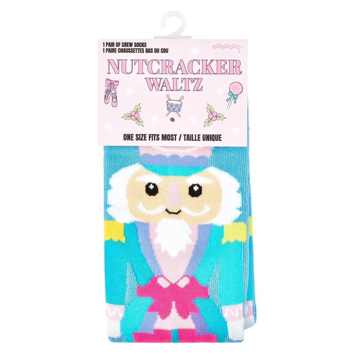 Iscream Nutcracker Waltz Socks
