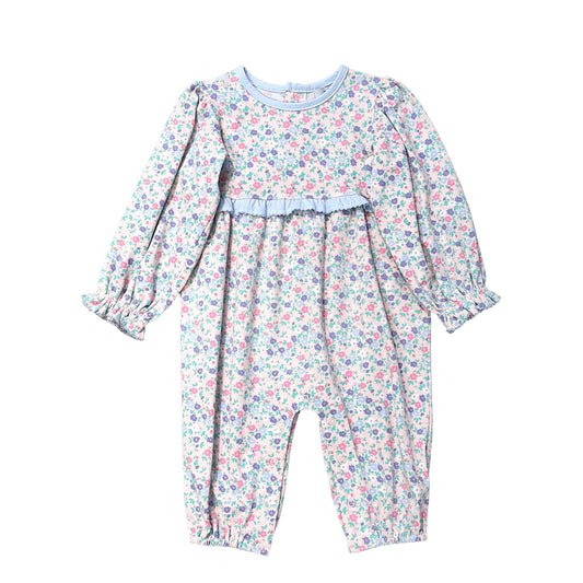 Ishtex Textile Products Floral / 9 Mo Ishtex Textile Products Ditsy Flower Romper