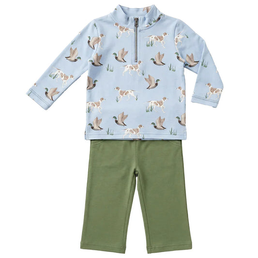 Ishtex Textile Products Boys Playsets Duck Hunt / 2 Toddler Ishtex Textile Products Duck Hunt Boys Pant Set