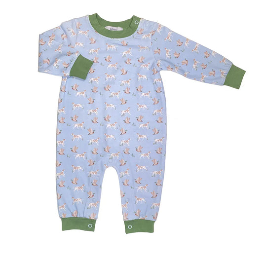Ishtex Textile Products Infant Boy Duck Hunt / 3 Mo Ishtex Textile Products Duck Hunt Playsuit