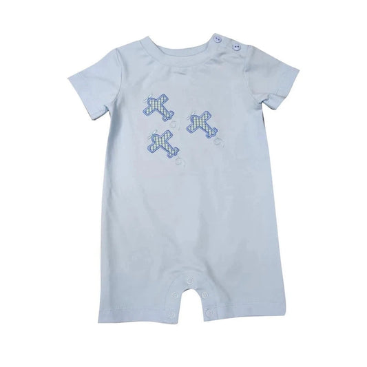 Ishtex Textiles Products Boys Airplane Romper