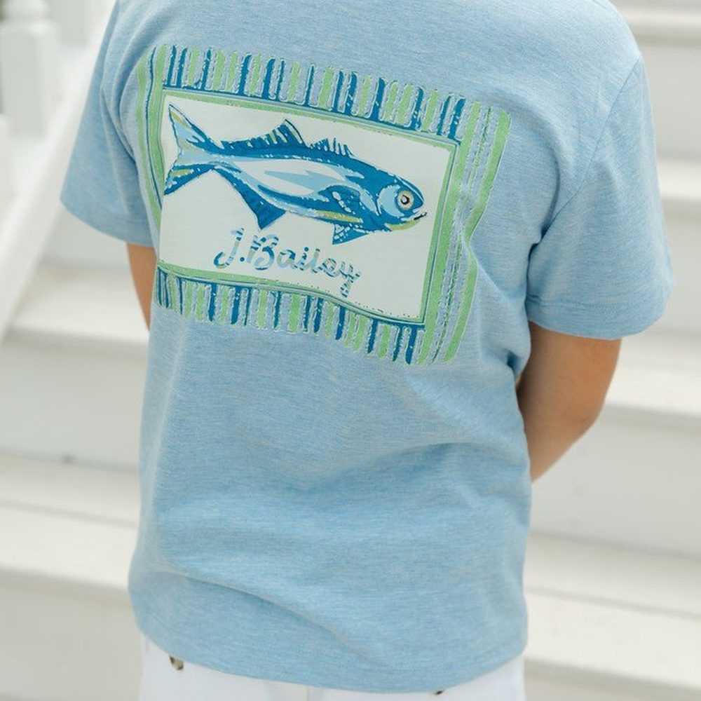 Bailey Boys Kids J Bailey by Bailey Boys Fish Logo T-Shirt