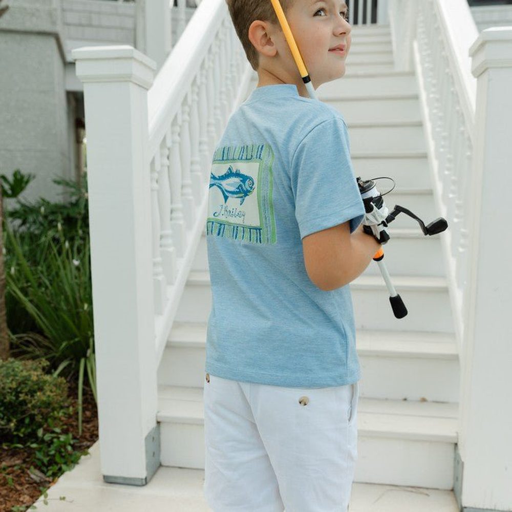 Bailey Boys Kids J Bailey by Bailey Boys Fish Logo T-Shirt
