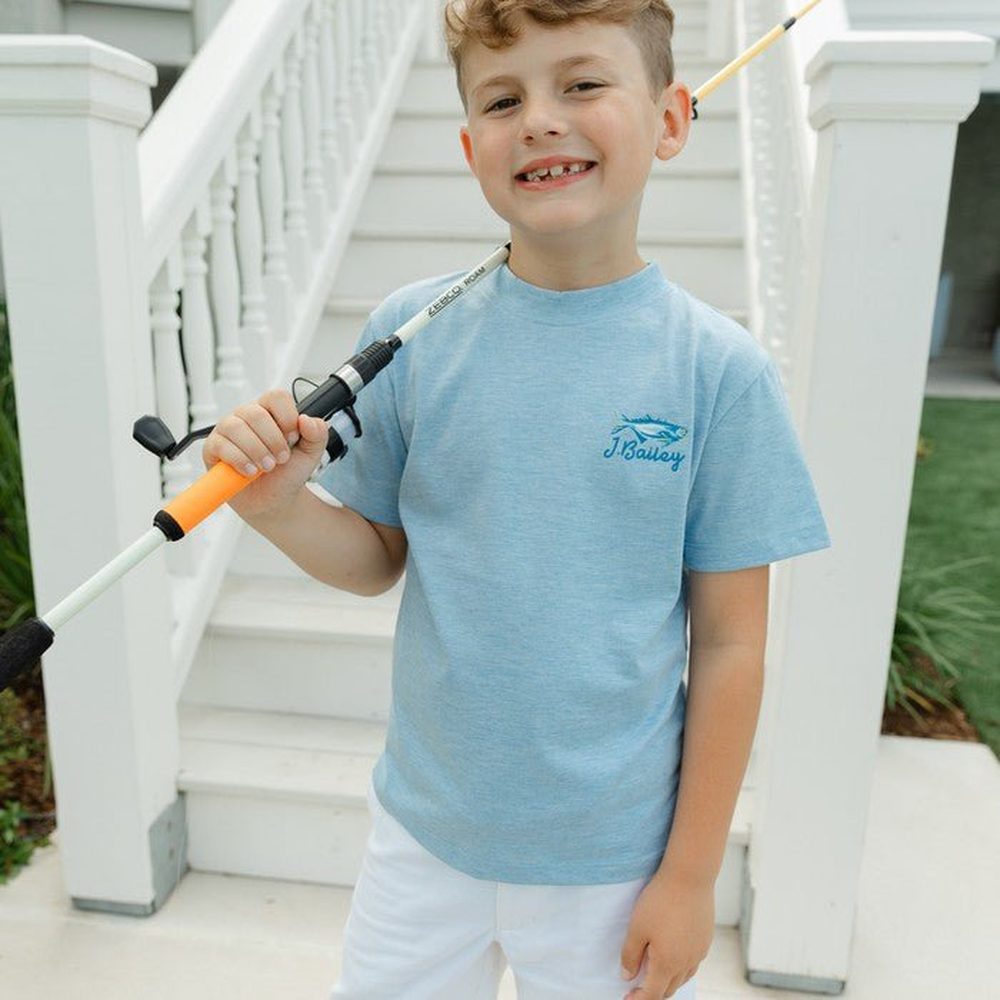 Bailey Boys Kids J Bailey by Bailey Boys Fish Logo T-Shirt