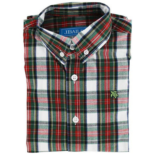J Bailey Evergreen Button Down Shirt