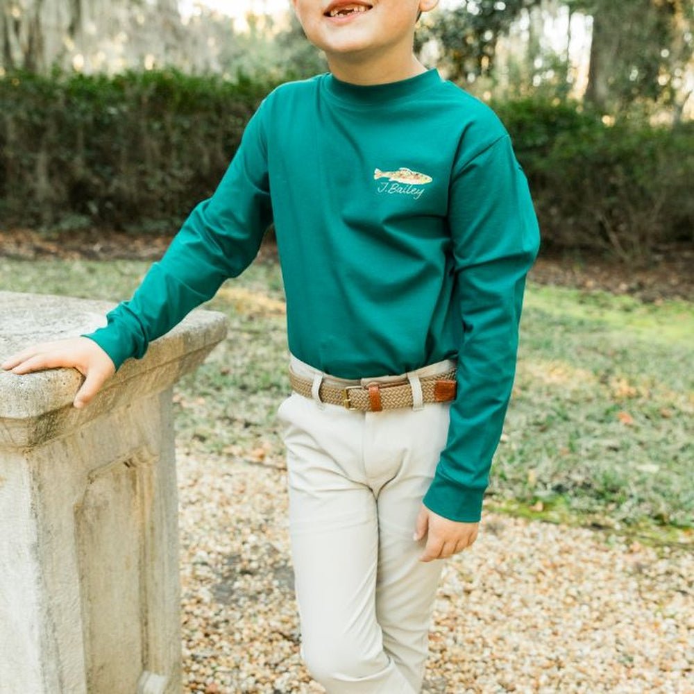 Bailey Boys Toddler J Bailey Gone Fishing Long Sleeve T-Shirt