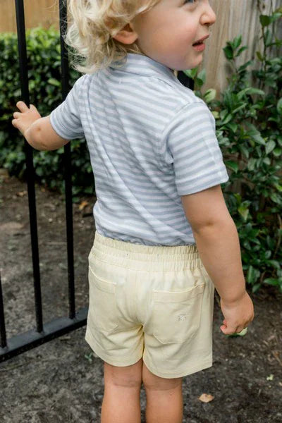 Bailey Boys Kids J Bailey Seaside Pull On Twill Short - Canary