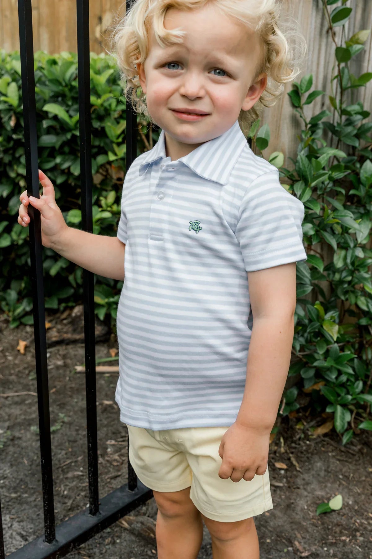 Bailey Boys Kids J Bailey Seaside Pull On Twill Short - Canary