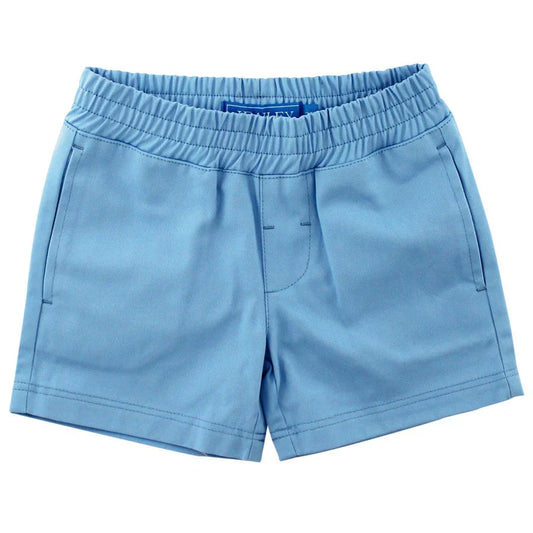 Bailey Boys Kids 2 Toddler / Harbor Blue J Bailey Seaside Pull On Twill Short - Harbor Blue