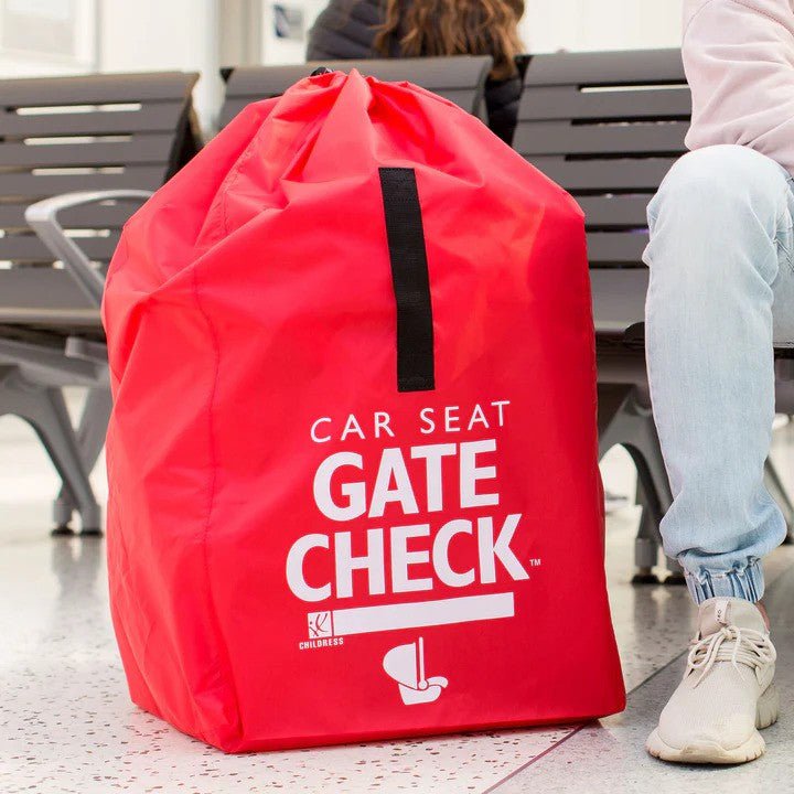 J L Childress Company Car Seat Accessories J L Childress Gate Check Car Seat Bag Red
