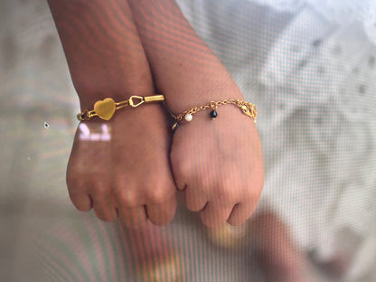 Jack and Jewelz Apparel & Gifts Jack and Jewelz Heart Bracelet