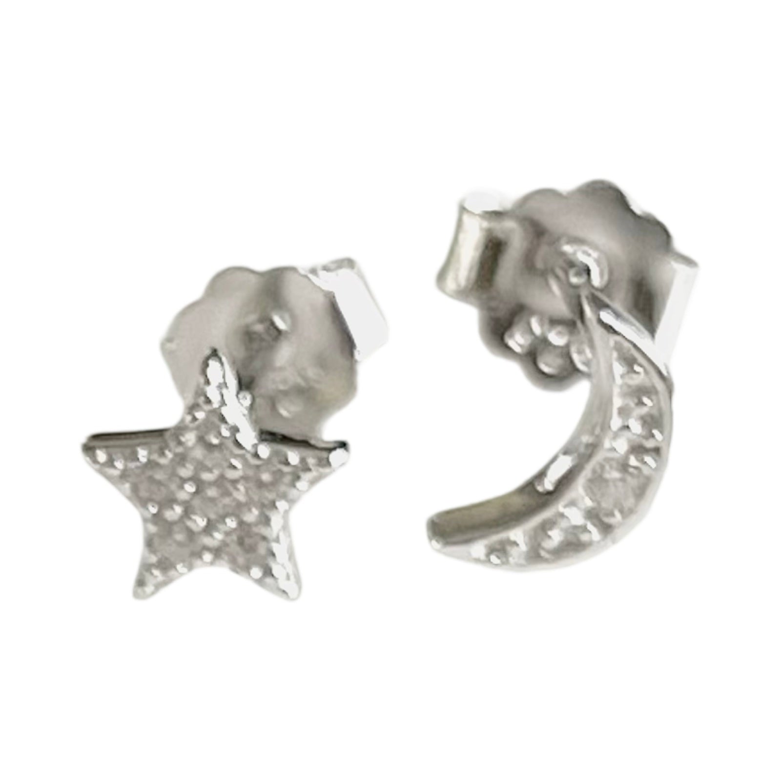 Jack and Jewelz Apparel & Gifts Jack and Jewelz Moon & Star Earrings