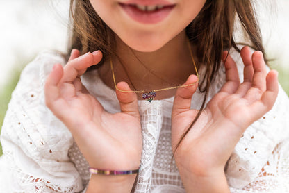 Jack and Jewelz Apparel & Gifts Jack and Jewelz Rainbow Heart Pendant