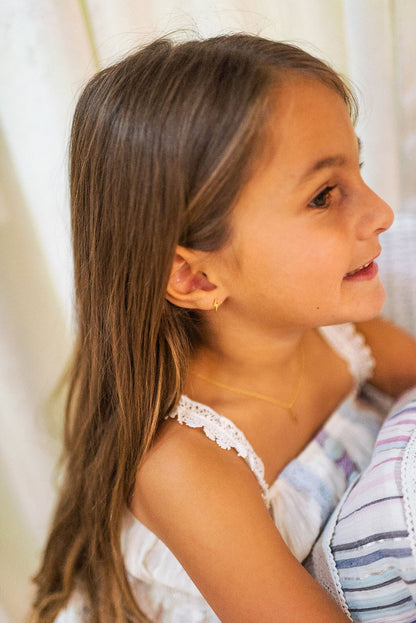 Jack and Jewelz Apparel & Gifts Jack and Jewelz Rose Gold Lightning Bolt Earrings