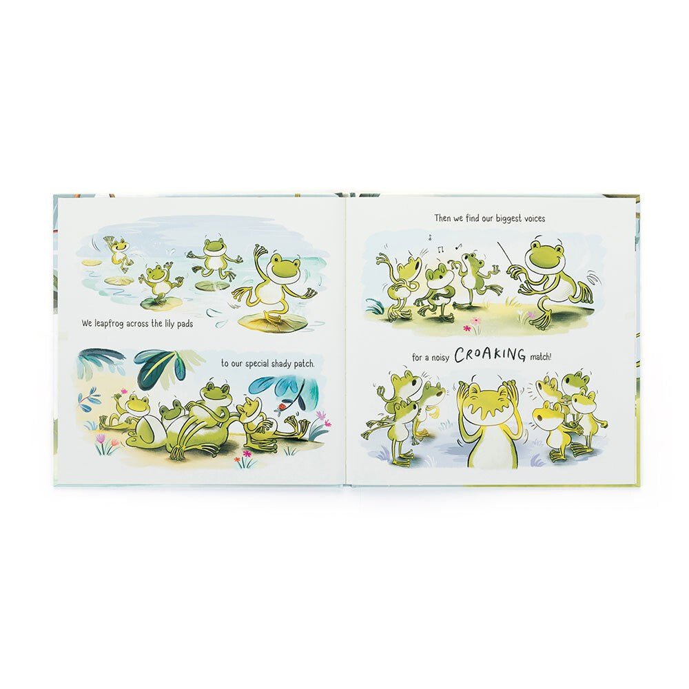 Jellycat Children Books Jellycat A Fantastic Day For Finnegan Frog Book