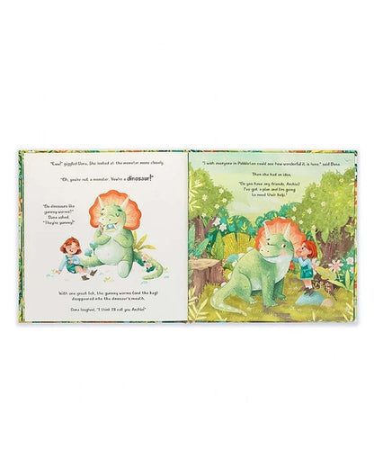 Jellycat Toys / Educational / Children Books Jellycat Archie My Dinosaur Friend Book
