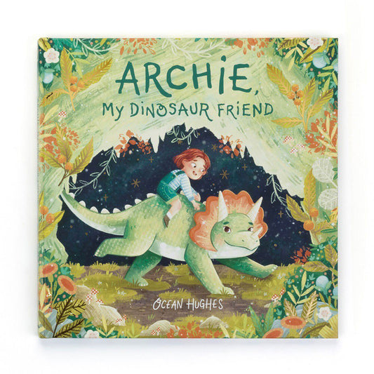 Jellycat Toys / Educational / Children Books Jellycat Archie My Dinosaur Friend Book