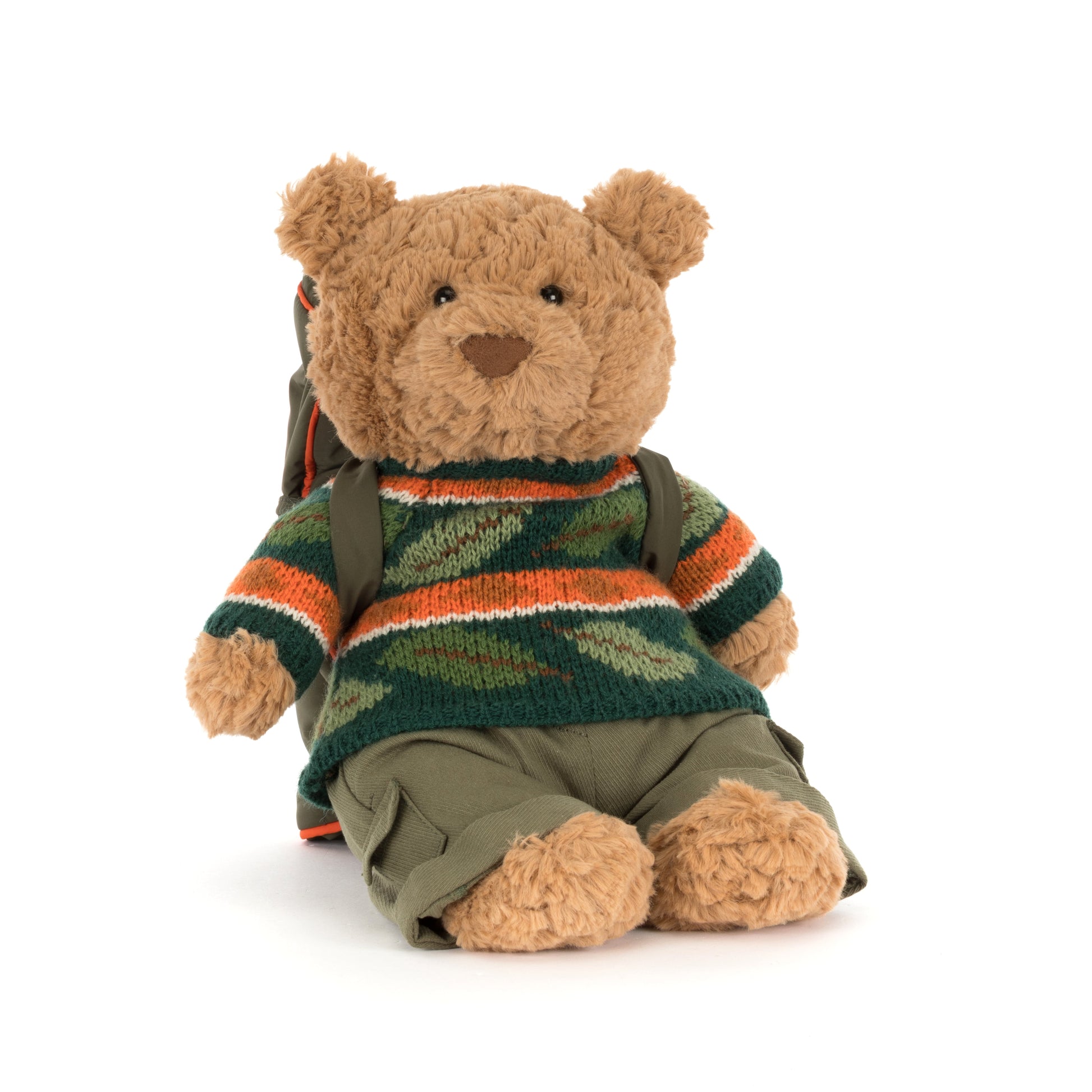 Jellycat Plush Jellycat Bartholomew Bear Hiking Outfit