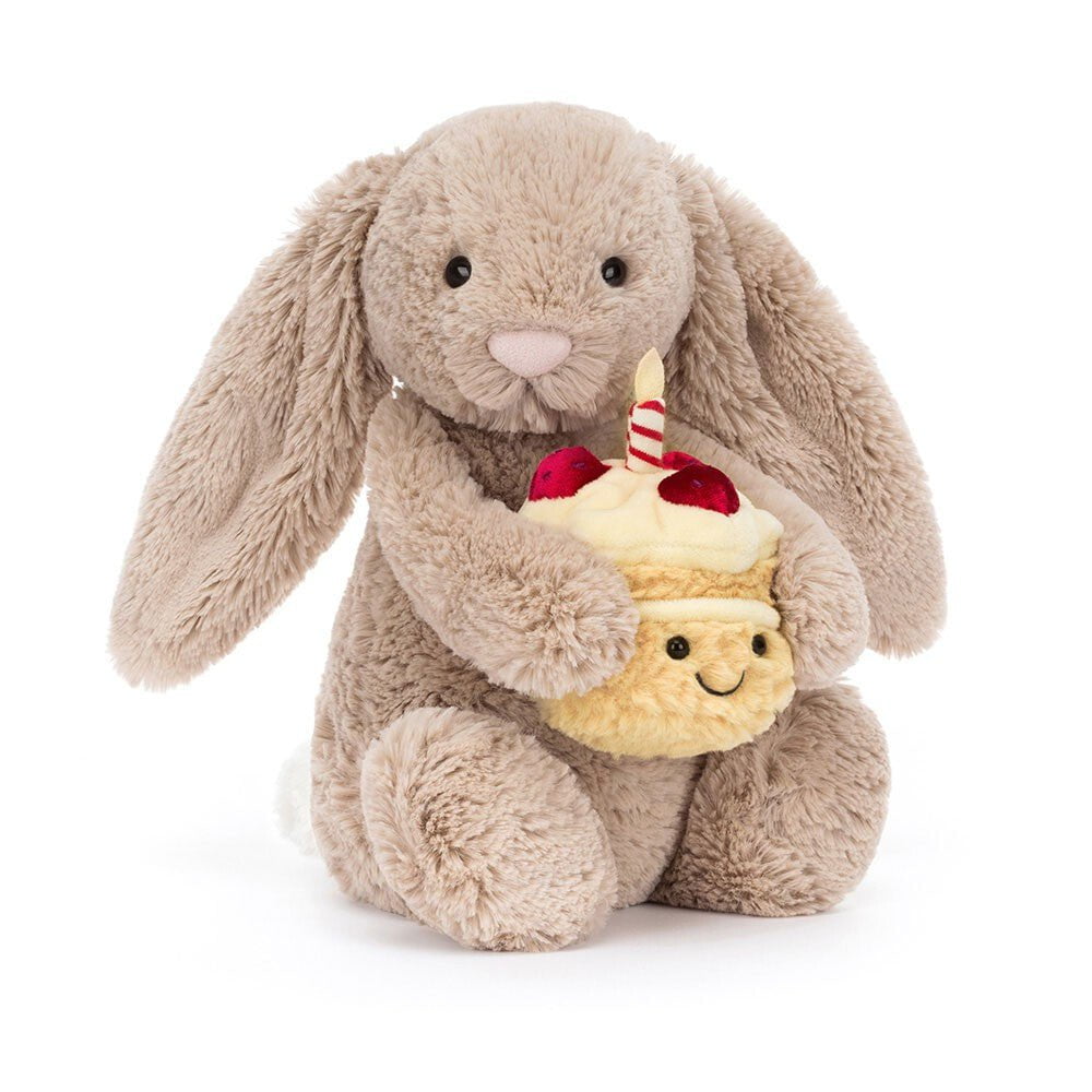 JellycatJellycat Bashful Beige Bunny "Birthday"Babysupermarket