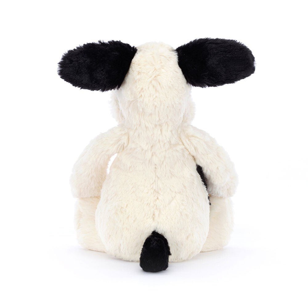 Jellycat Plush Jellycat Bashful Black & Cream Puppy