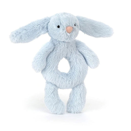 Jellycat Toys/Infant Toys Jellycat Bashful Blue Bunny Ring Rattle