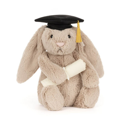 Jellycat Plush Jellycat Bashful Bunny Graduation Outfit