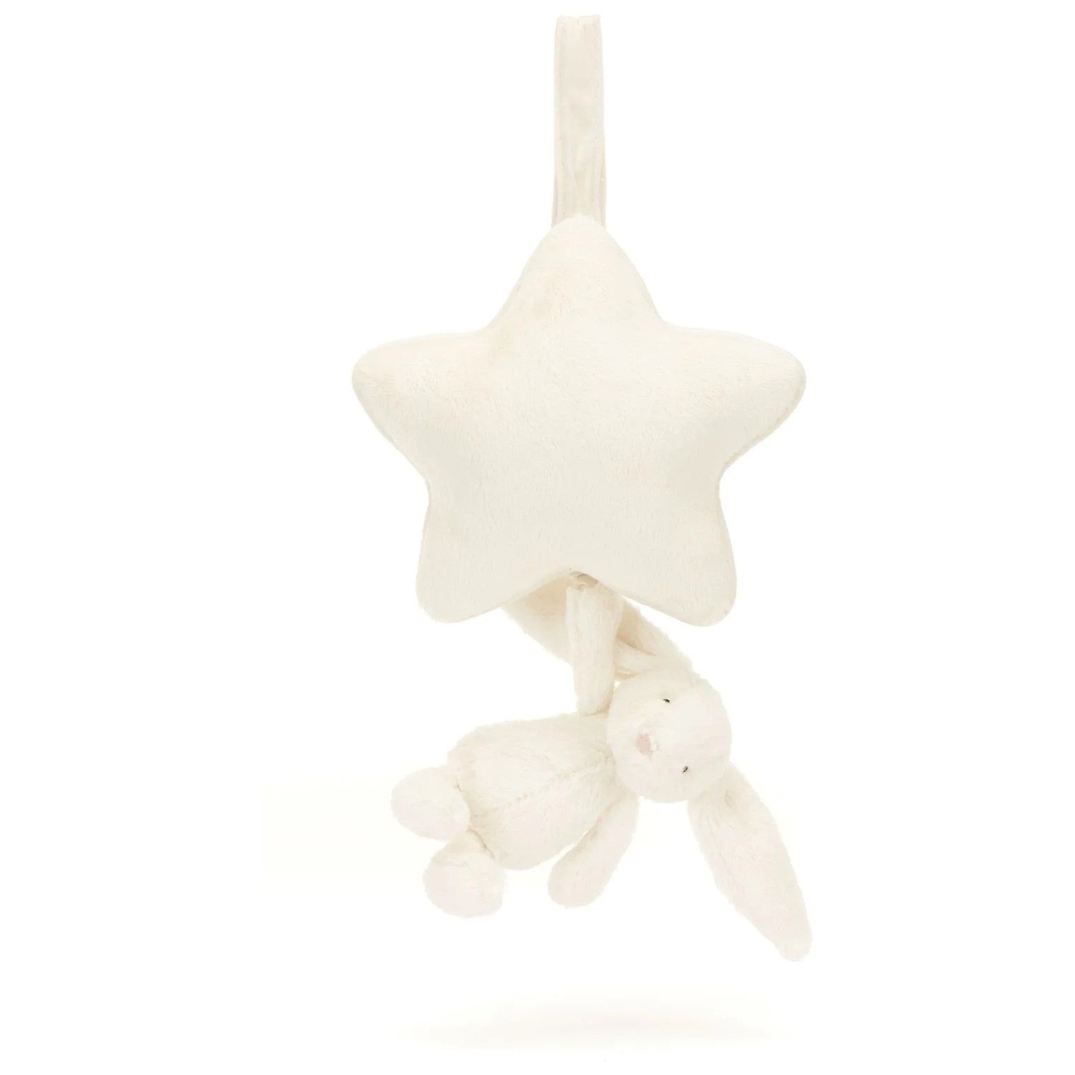 Jellycat Bashful Cream Bunny Musical Pull