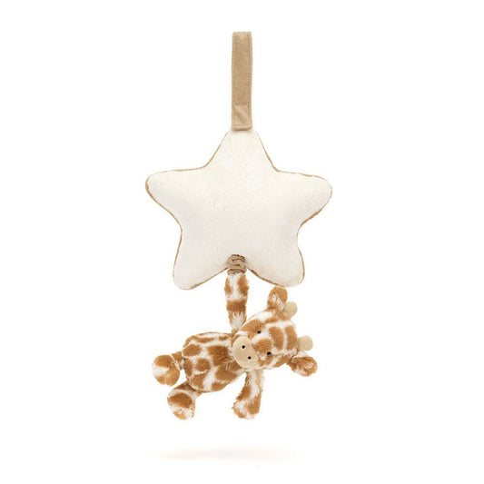 Jellycat Plush Jellycat Bashful Giraffe Musical Pull