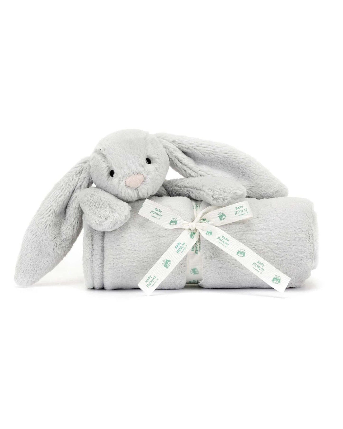 Jellycat Bashful Grey Bunny Blankie