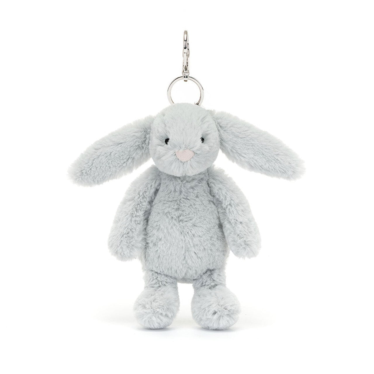 JellycatJellycat Bashful Silver Bunny Bag CharmBabysupermarket