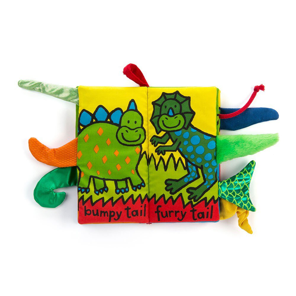 Jellycat Dino Tails Soft Book