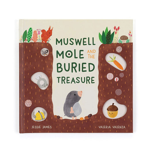 Jellycat Toys / Educational / Children Books Jellycat Muswell Mole and the Buried Treasure Book