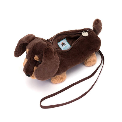 Jellycat Plush Jellycat Otto Sausage Dog Shoulder Bag