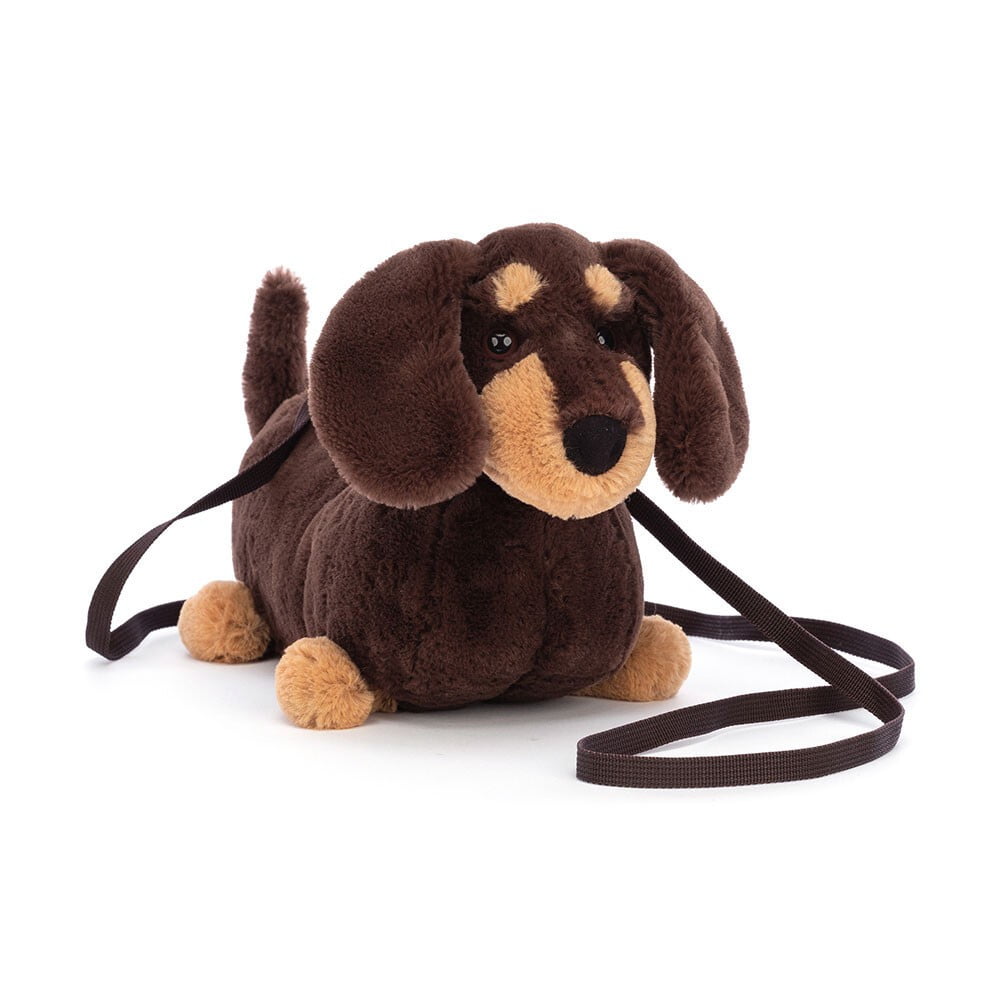 Jellycat Plush Jellycat Otto Sausage Dog Shoulder Bag