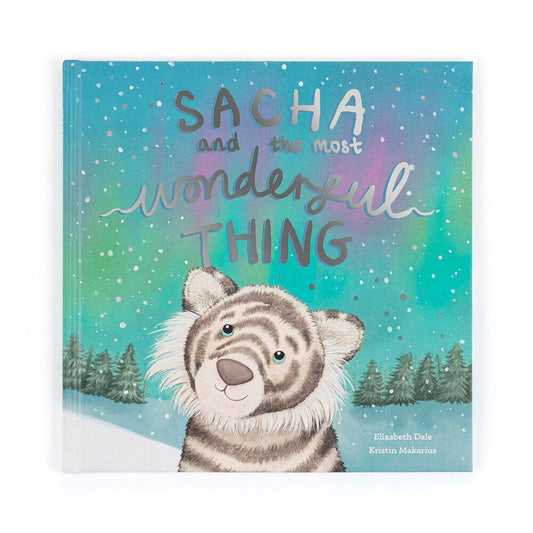 Jellycat Children Books Jellycat Sacha and The Most Wonderful Thing Book