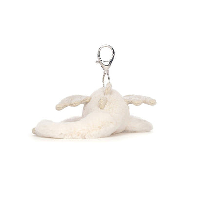 Jellycat Plush Jellycat Snow Dragon Bag Charm