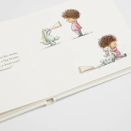 Jellycat Toys / Educational / Children Books Jellycat The Not So Scary Dinosaur Book