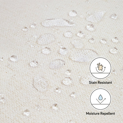 Babyletto Naka Storage Ottoman in Eco-Performance Fabric | Water Repellent & Stain Resistant