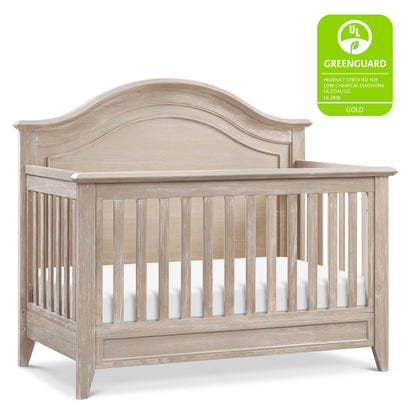 Monogram by Namesake Beckett Rustic 4-in-1 Convertible Curve Top Crib