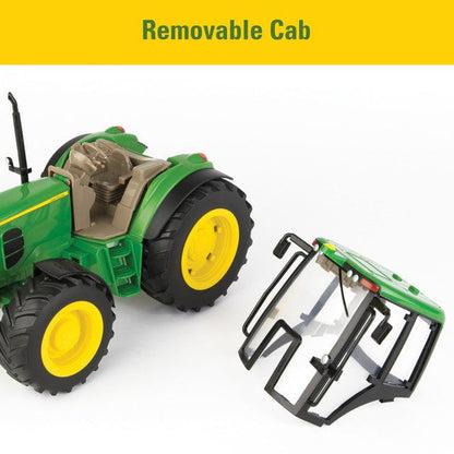 Tomy Play Vehicles John Deere Big Farm 6930 Tractor With Wagon 1:16