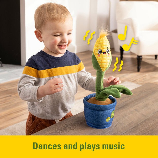 Tomy Play Vehicles John Deere Corny Dancer-Plush Musical Toy