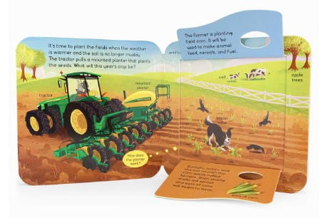 House Of MarblesJohn Deere DIRT Peek-A-Flap BookBabysupermarket