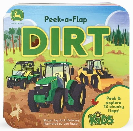 House Of MarblesJohn Deere DIRT Peek-A-Flap BookBabysupermarket