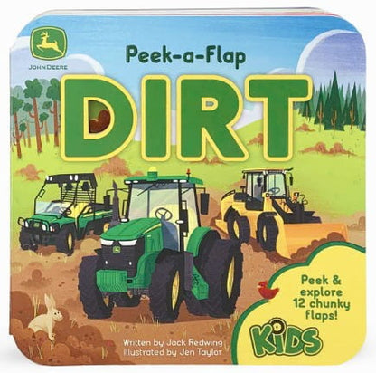House Of MarblesJohn Deere DIRT Peek-A-Flap BookBabysupermarket