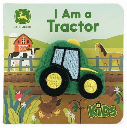 House Of MarblesJohn Deere I am a Tractor Puppet BookBabysupermarket